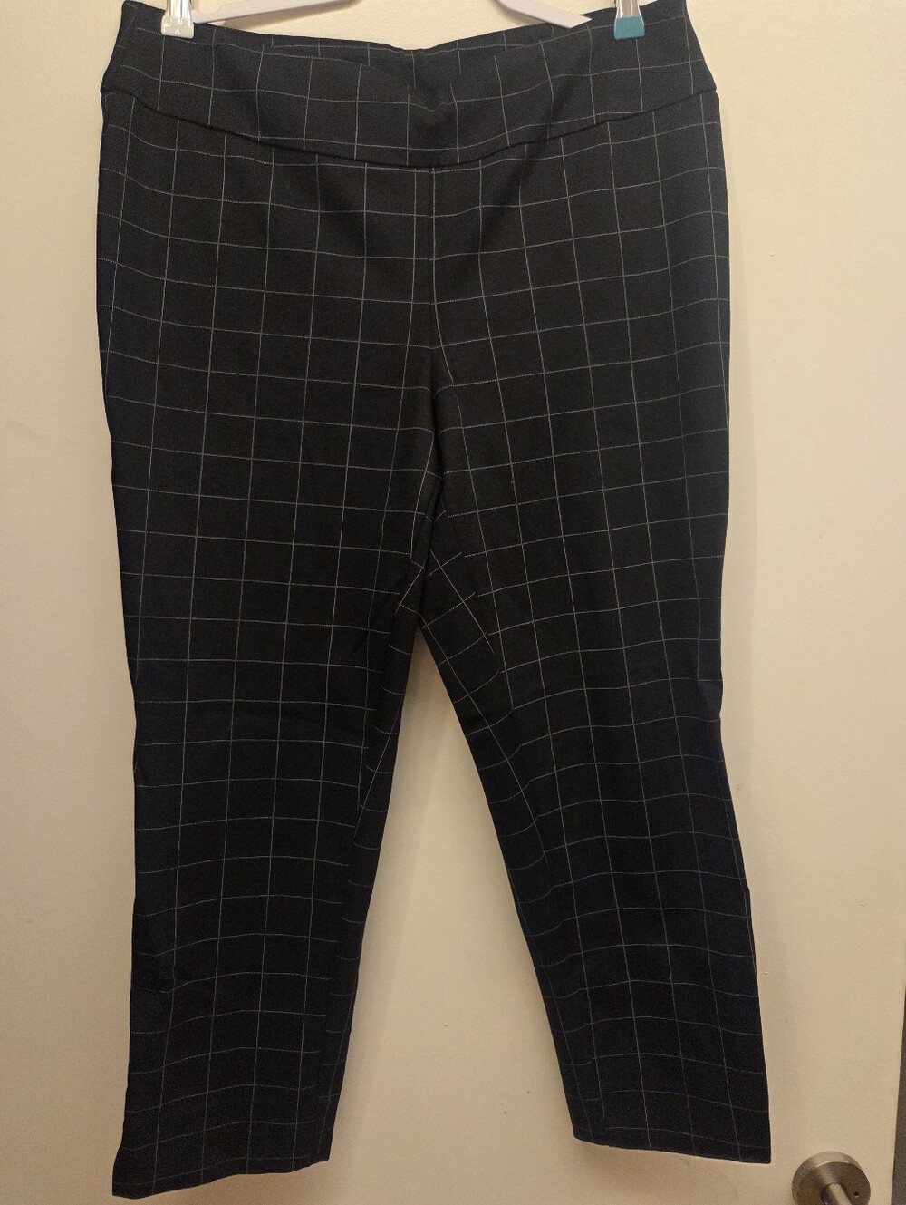 Zack And Rachel Woman 1X Sized Stretch Workwear Crop Pants